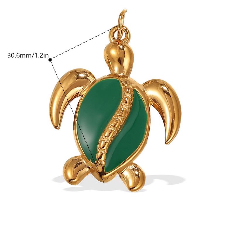 Conch Stainless Steel Conch Pendant (without Chain)