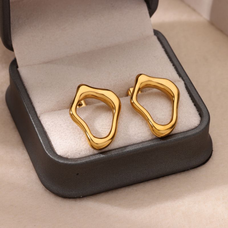 Earring 1# Stainless Steel Butterfly Earrings