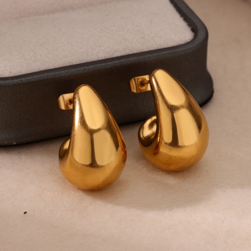 Earring 1# Stainless Steel Butterfly Earrings