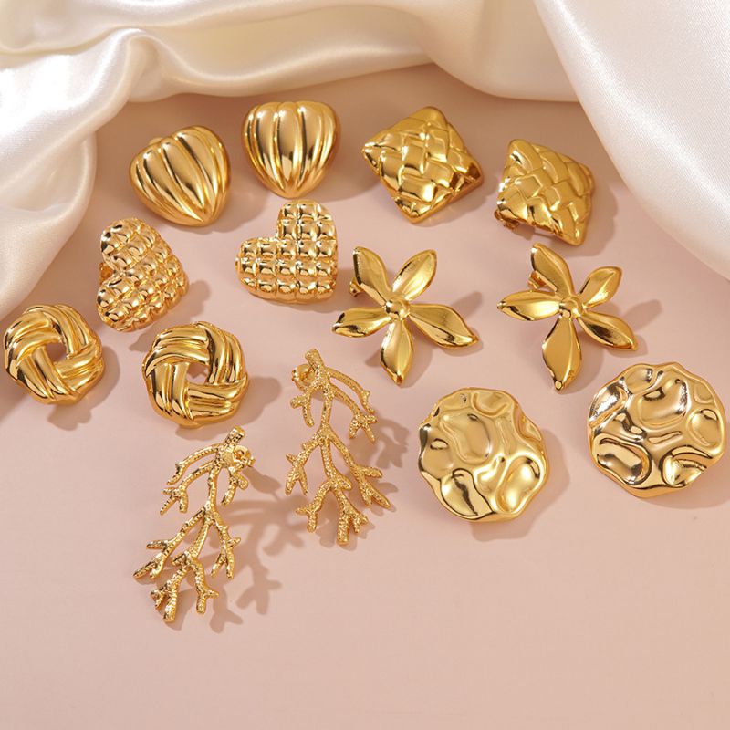 Earring #1 Stainless Steel Irregular Earrings