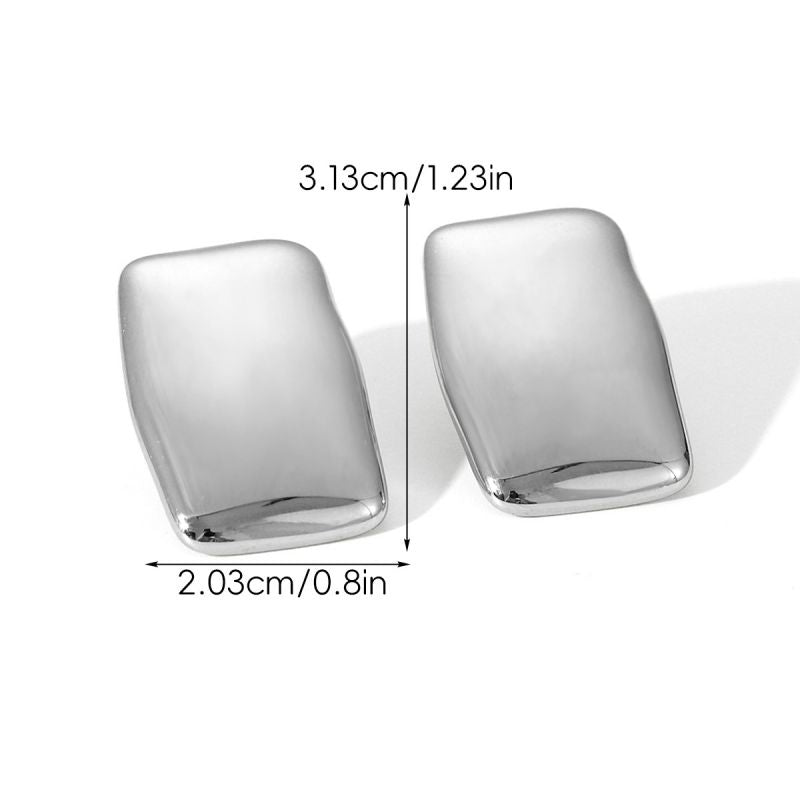 Earring #1 Stainless Steel Round Earrings