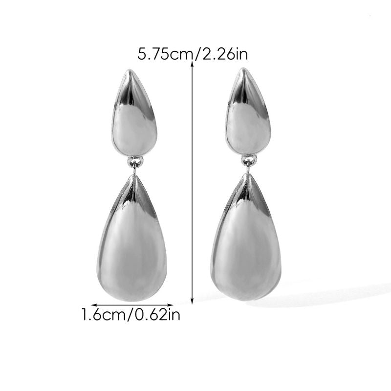 Earring #1 Stainless Steel Round Earrings
