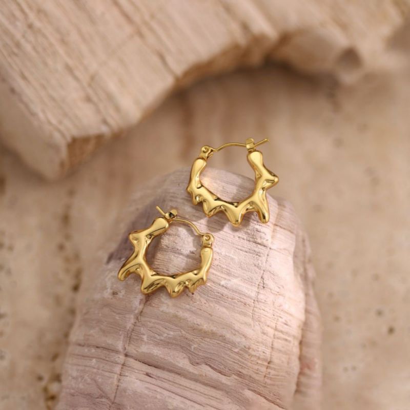 Earring #1 Stainless Steel Round Earrings