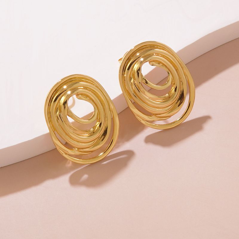 Earring #1 Stainless Steel Round Earrings