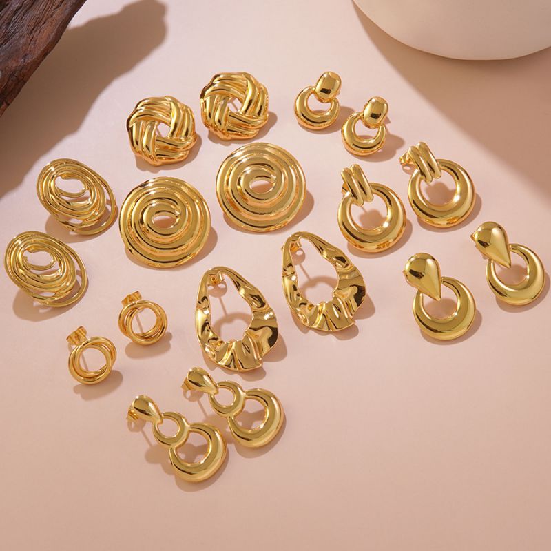 Earring #1 Stainless Steel Round Earrings