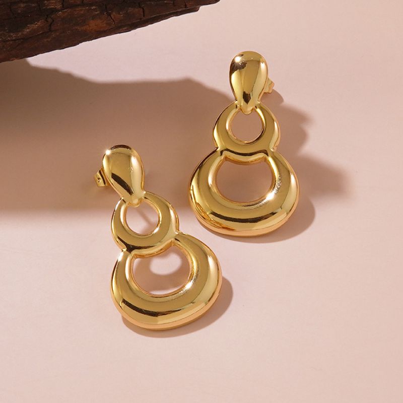 Earring #1 Stainless Steel Round Earrings