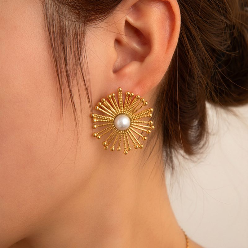 Earring #57 Titanium Steel C-shaped Earrings