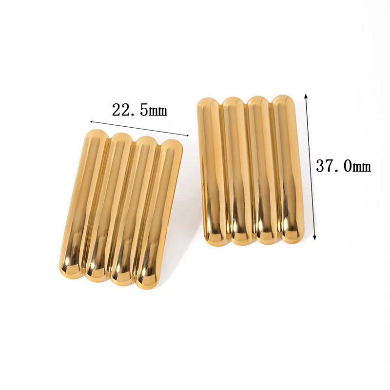 Earring #57 Titanium Steel C-shaped Earrings