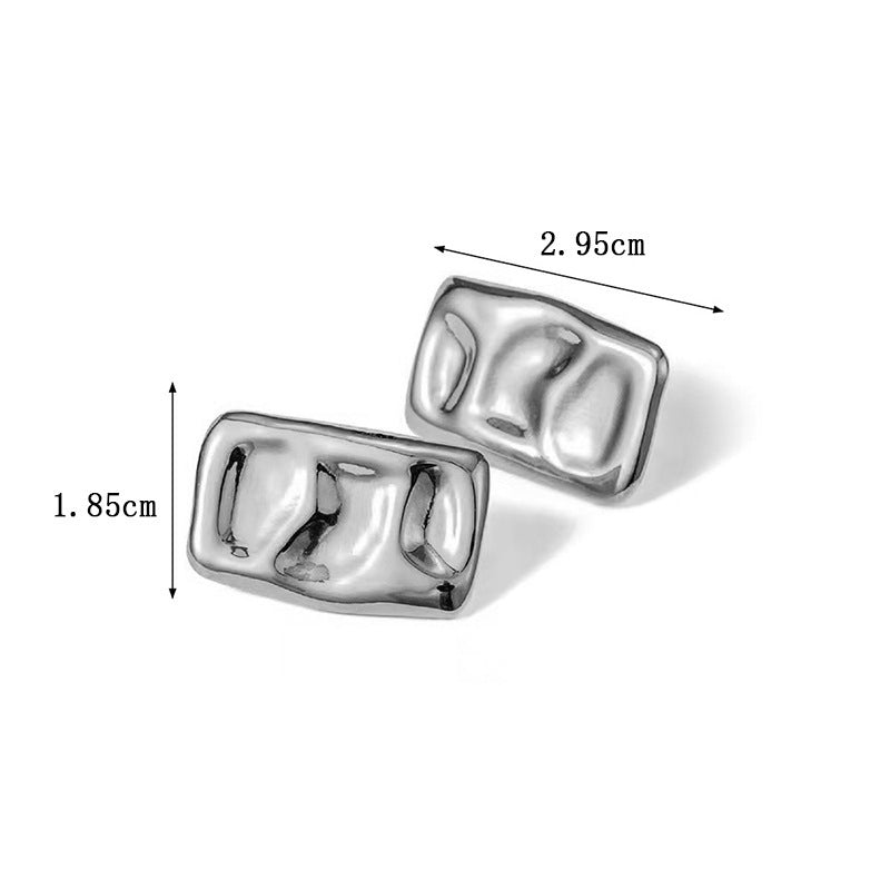 Earring #57 Titanium Steel C-shaped Earrings