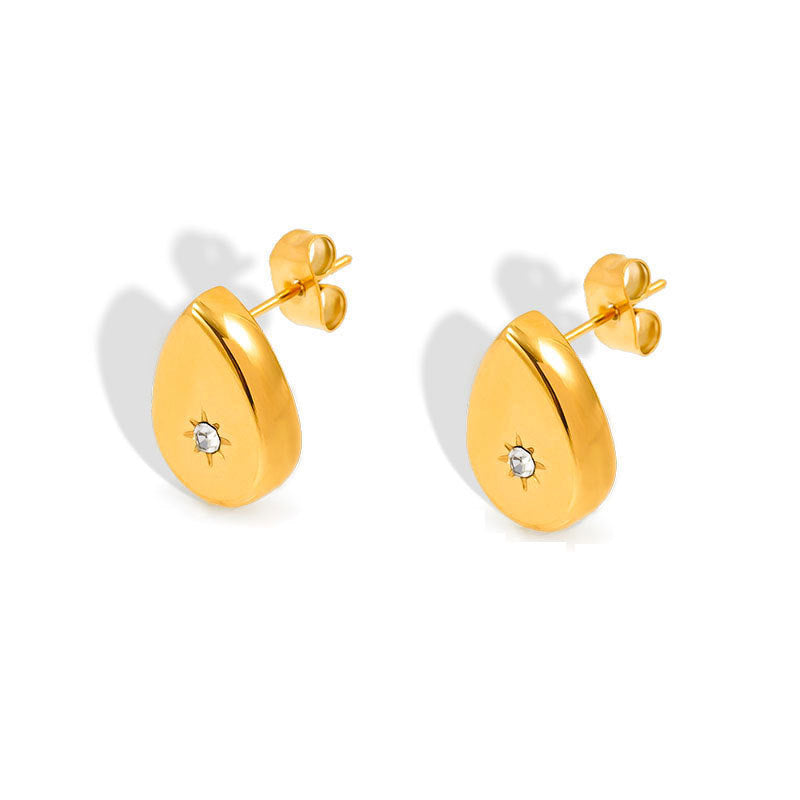 Earring #57 Titanium Steel C-shaped Earrings