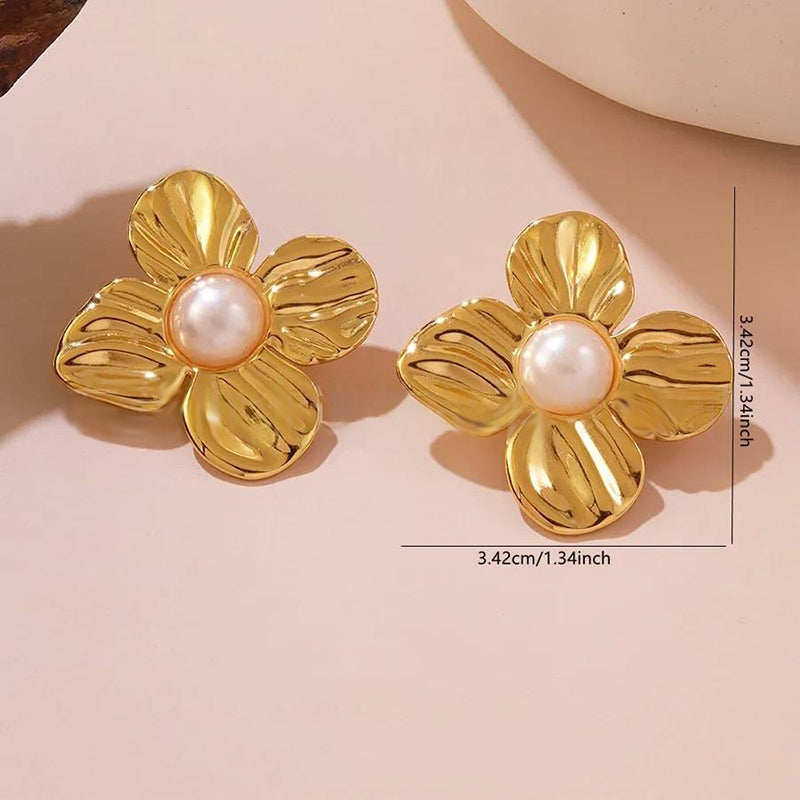 Earrings 115# Stainless Steel Spiral Earrings