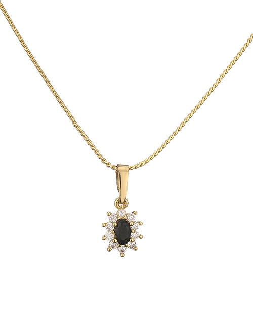 Fashion 1 Pair Of White Diamond Earrings Bronze Zirconium Geometric Oval Stud Earrings