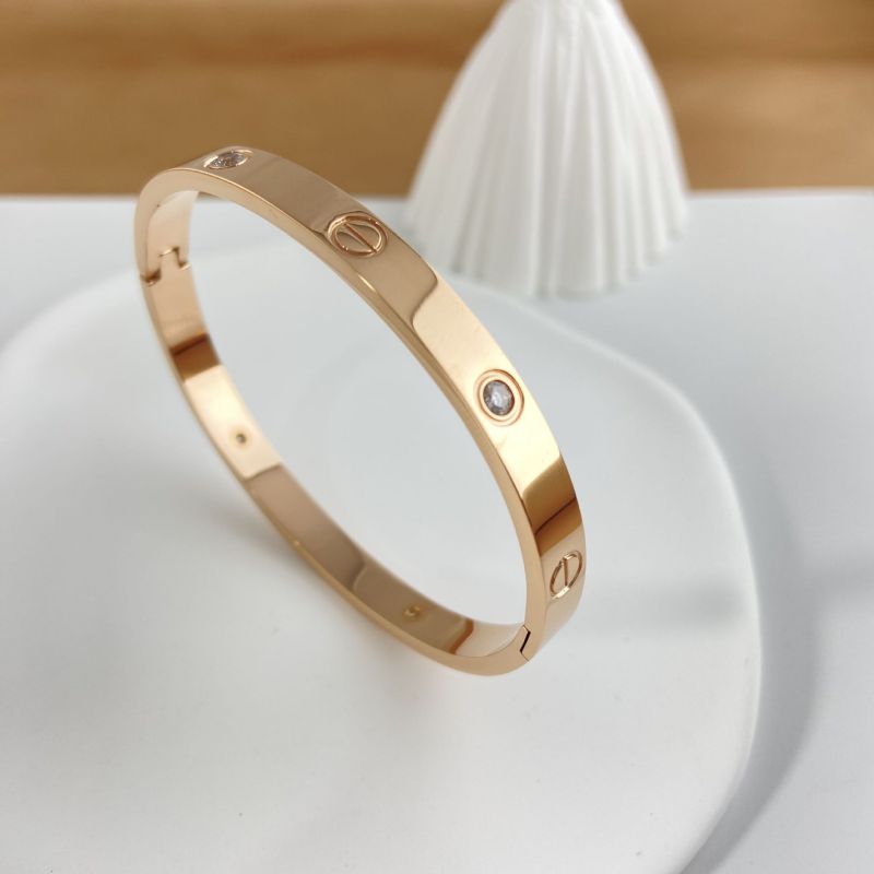 Fashion 69# Titanium Steel Round Bracelet