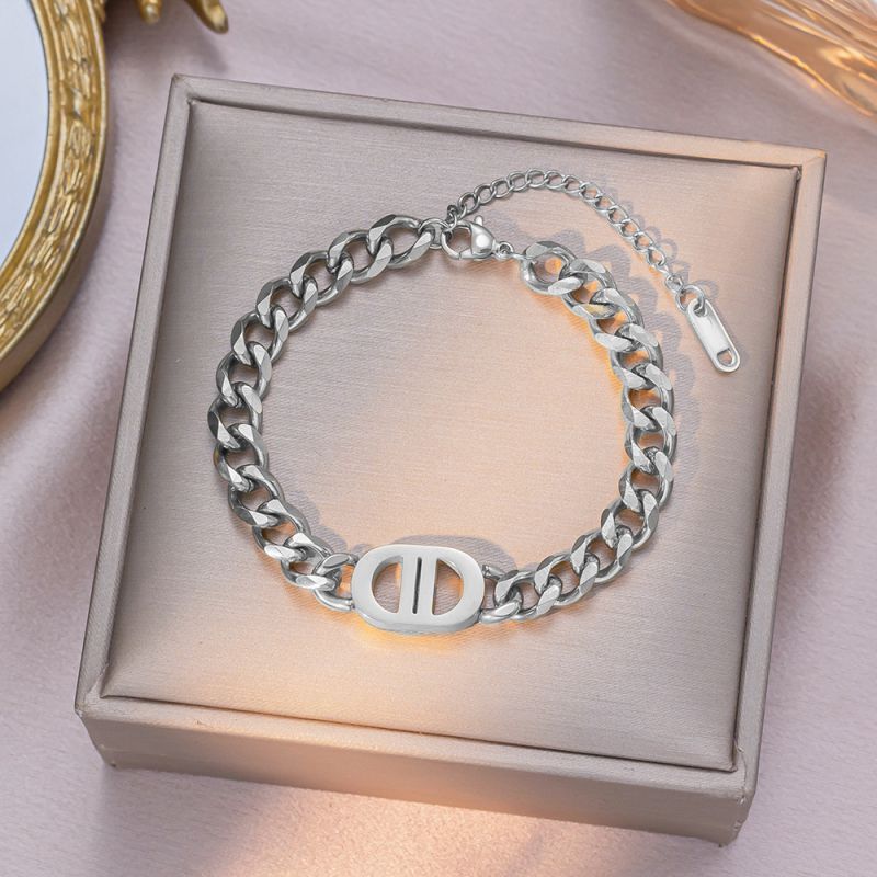 Full Diamond Butterfly Gold Titanium Steel Butterfly Bracelet