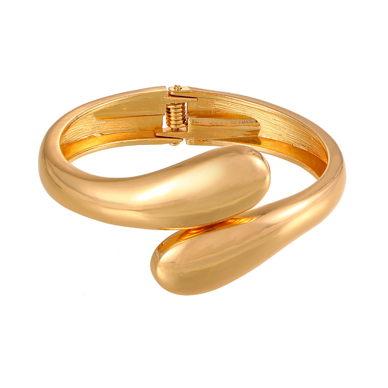 Gold 1 Alloy Irregular Open Bracelet