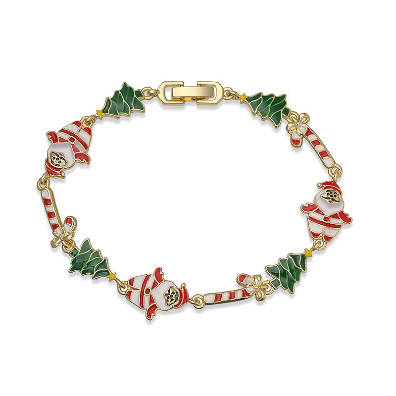 Gold Dachshund Patchwork Bracelet Copper Dachshund Patchwork Bracelet