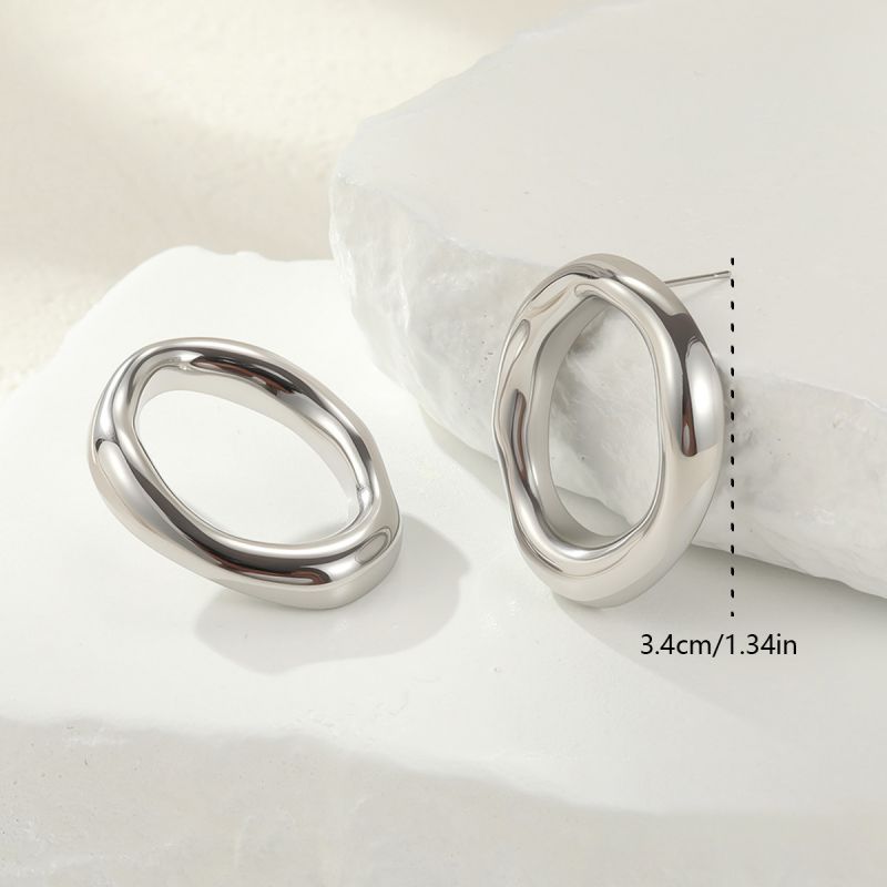 Gold Necklace Stainless Steel Irregular Shape Necklace