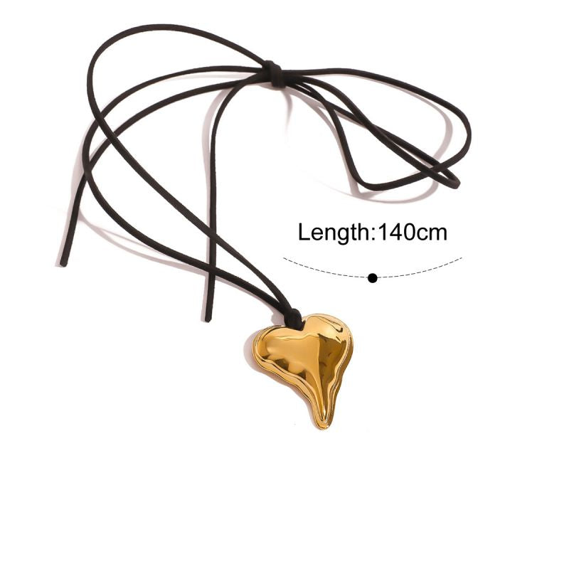 Gold Stainless Steel Irregular Necklace