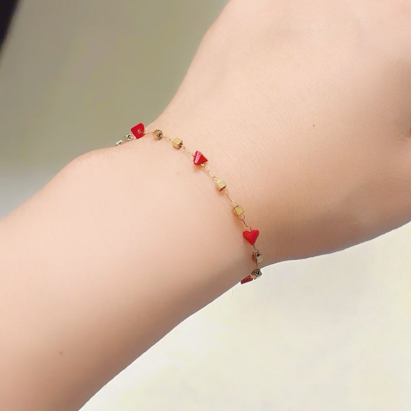 Gold Starfish Shell Bracelet Titanium Steel Starfish Shell Bracelet