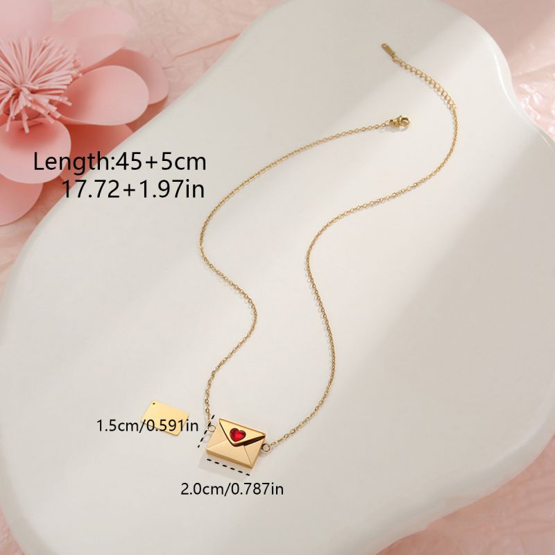 Golden 3# Stainless Steel Diamond-encrusted Handbag Necklace