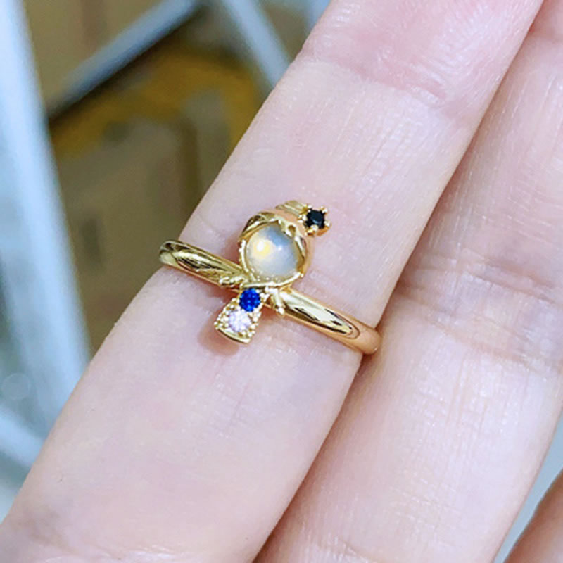 Fashion 1# Gold Plated Copper Zirconia Princess Ring