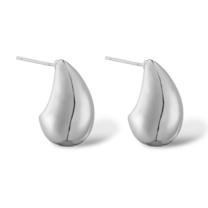 Fashion Gold 11*26mm1 Pair Gold-plated Copper Drop Earrings