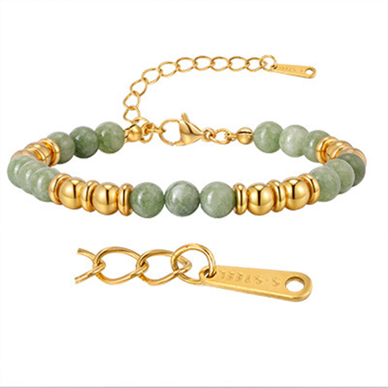 Necklace #1 Stainless Steel Beaded Necklace