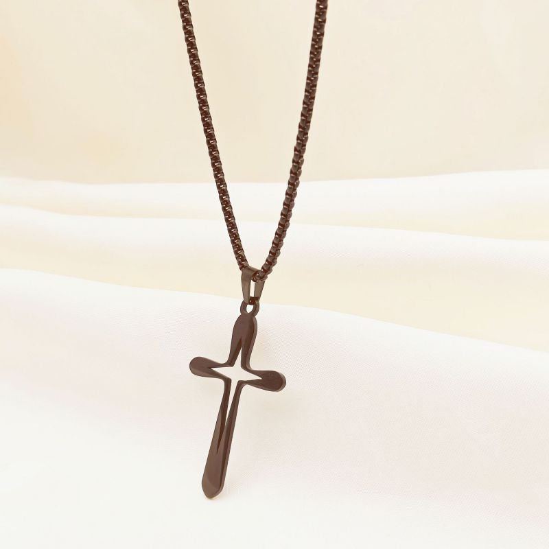 Necklace #2 Stainless Steel Cross Necklace
