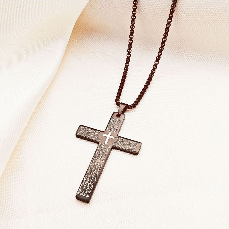 Necklace #2 Stainless Steel Cross Necklace