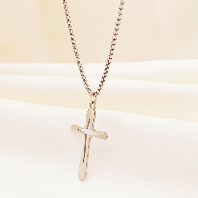 Necklace #2 Stainless Steel Cross Necklace
