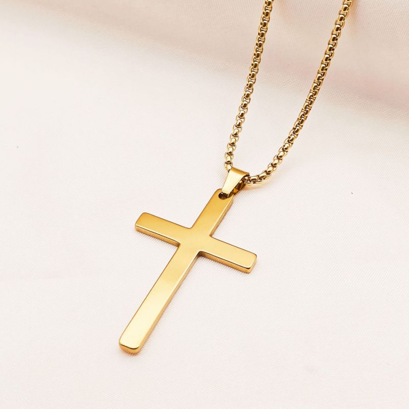 Necklace #2 Stainless Steel Cross Necklace
