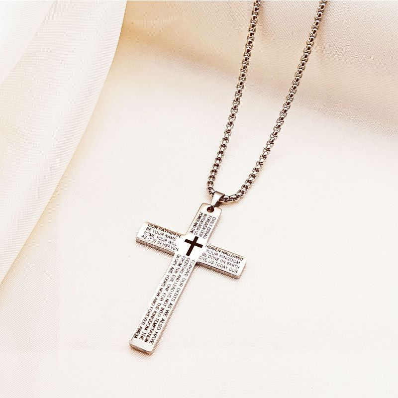Necklace #2 Stainless Steel Cross Necklace