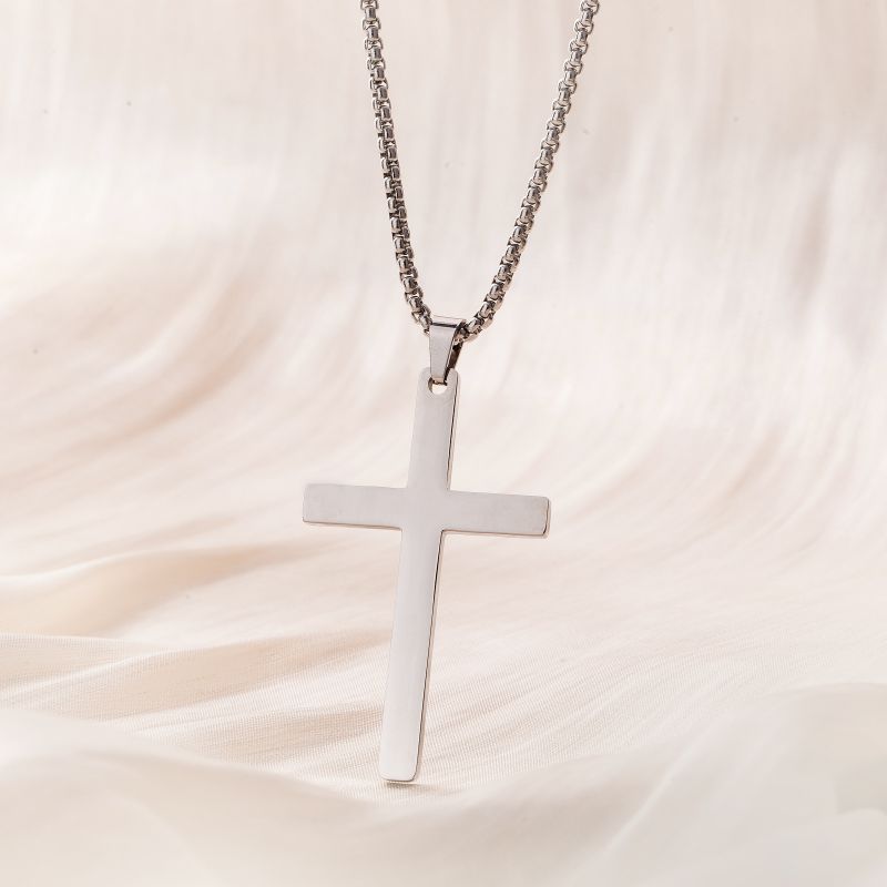 Necklace #2 Stainless Steel Cross Necklace