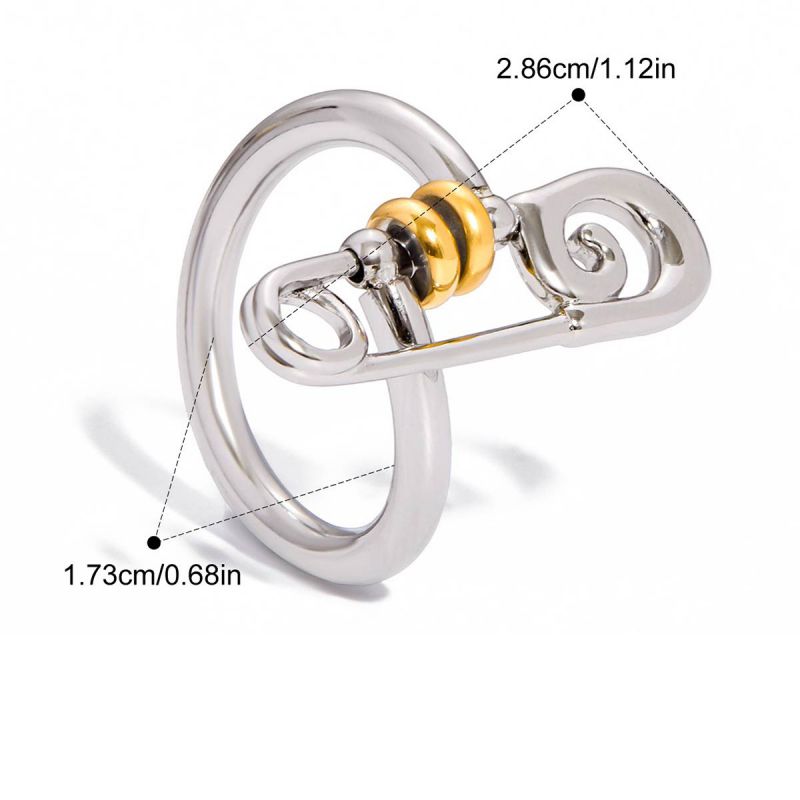 Ps-8 Stainless Steel Paperclip Ring