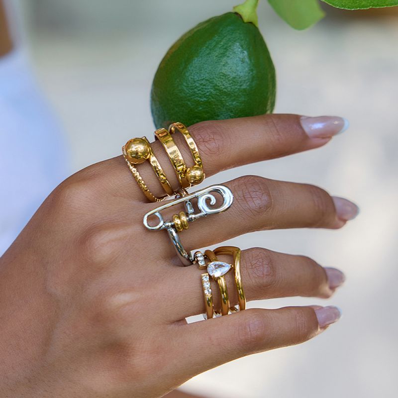 Ps-8 Stainless Steel Paperclip Ring