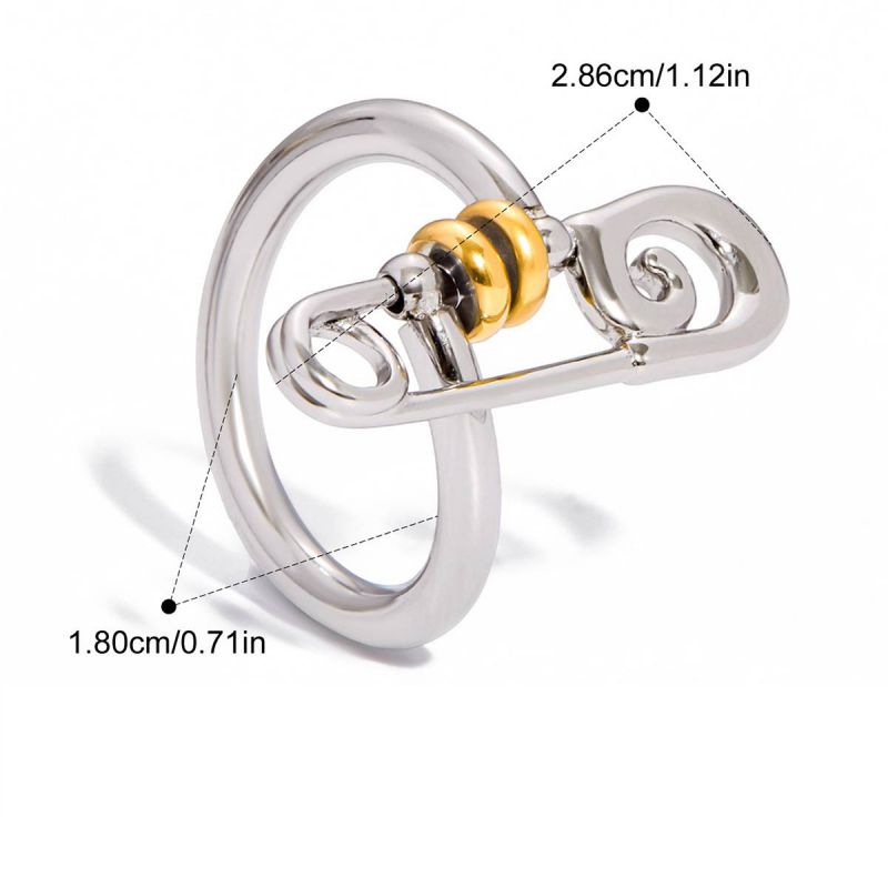 Ps-8 Stainless Steel Paperclip Ring