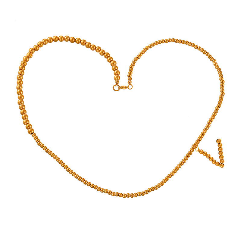 Red Alloy Bull Head Fabric Print Necklace