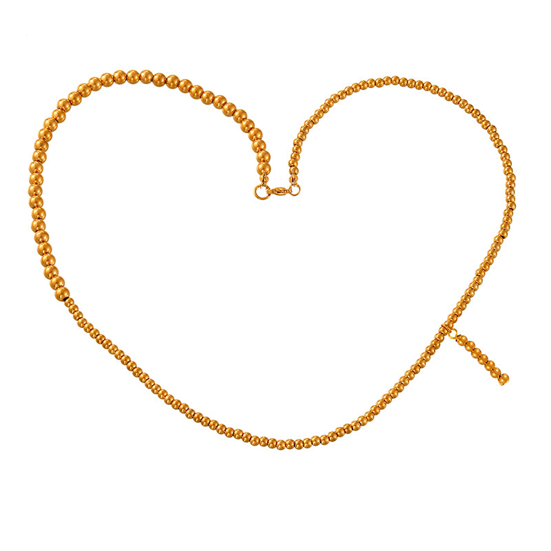 Red Alloy Bull Head Fabric Print Necklace