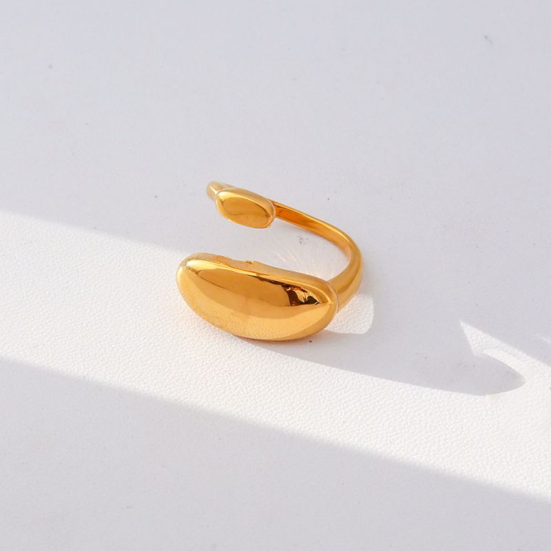 Ring 1 304 Stainless Steel Star And Moon Ring