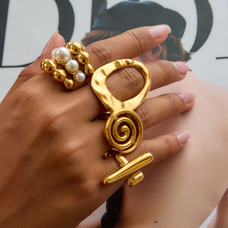 Ring 1# Stainless Steel Hollow Ring