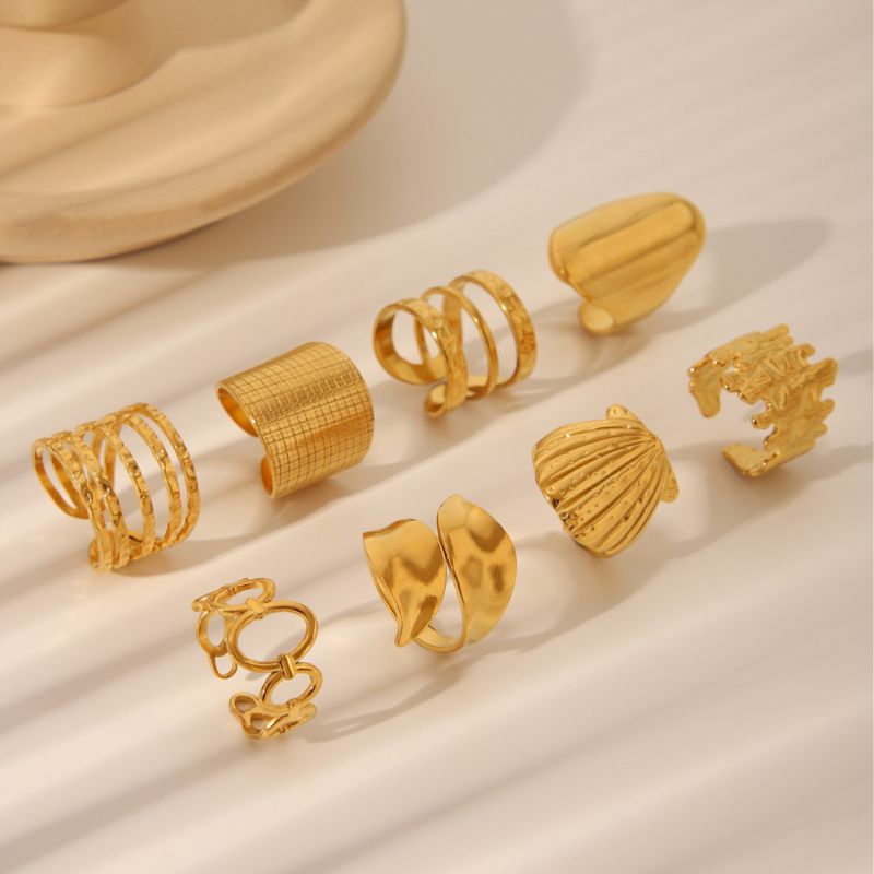 Ring #1 Stainless Steel Irregular Ring