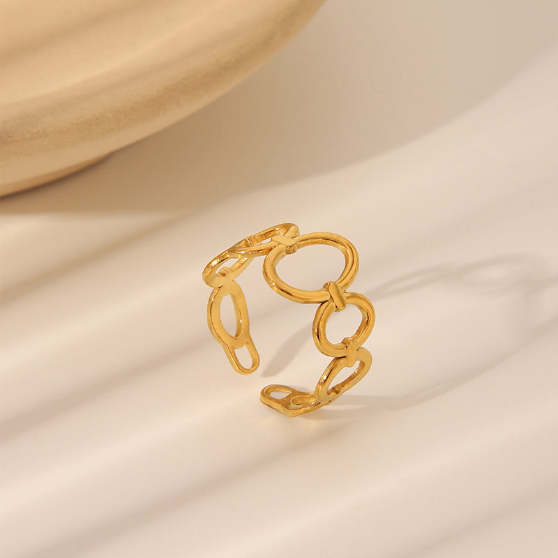 Ring #1 Stainless Steel Irregular Ring