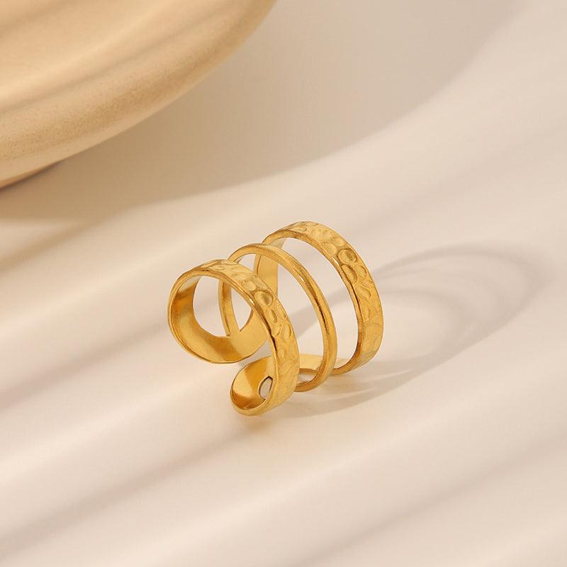 Ring #1 Stainless Steel Irregular Ring