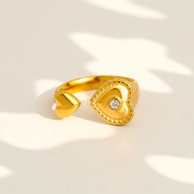 Ring #1 Stainless Steel Star And Moon Ring