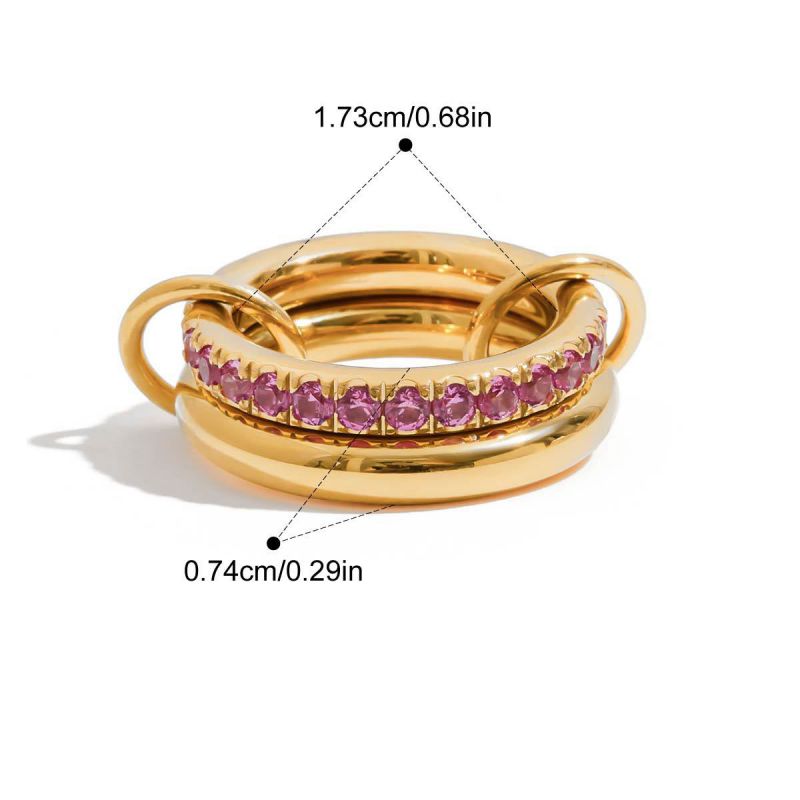 Ring 8# Stainless Steel Round Ring