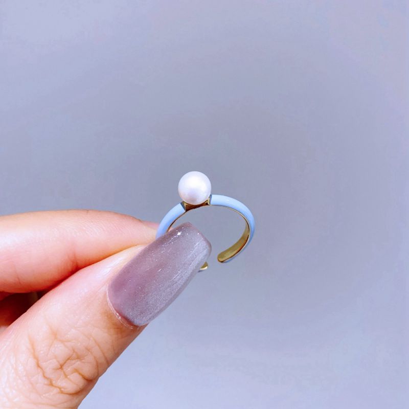 Silver Snake Ring Copper And Diamond-encrusted Snake Ring