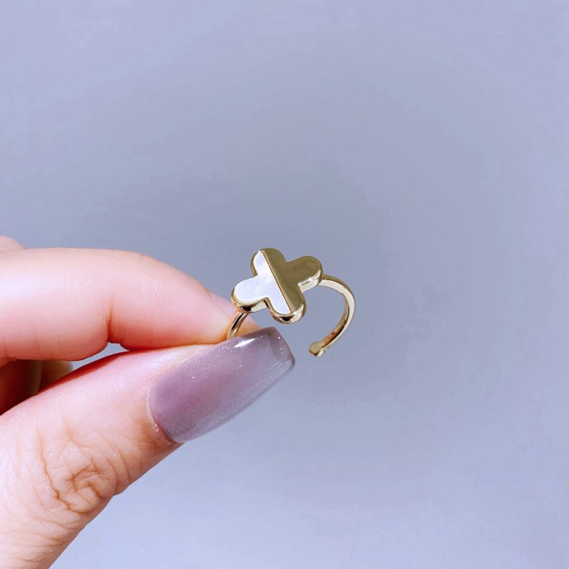 Silver Snake Ring Copper And Diamond-encrusted Snake Ring