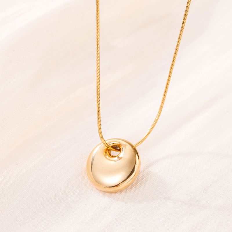 Silver Stainless Steel Star Necklace