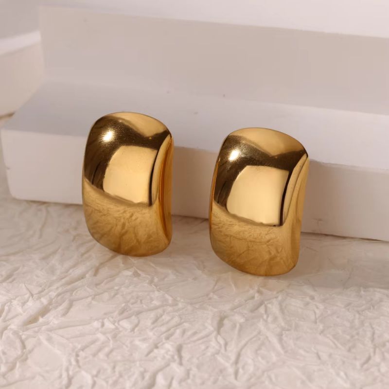 Sun Stainless Steel Sun Earrings