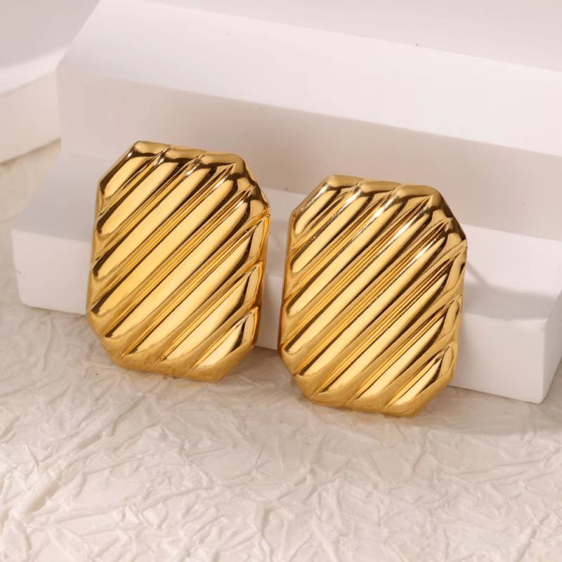 Sun Stainless Steel Sun Earrings